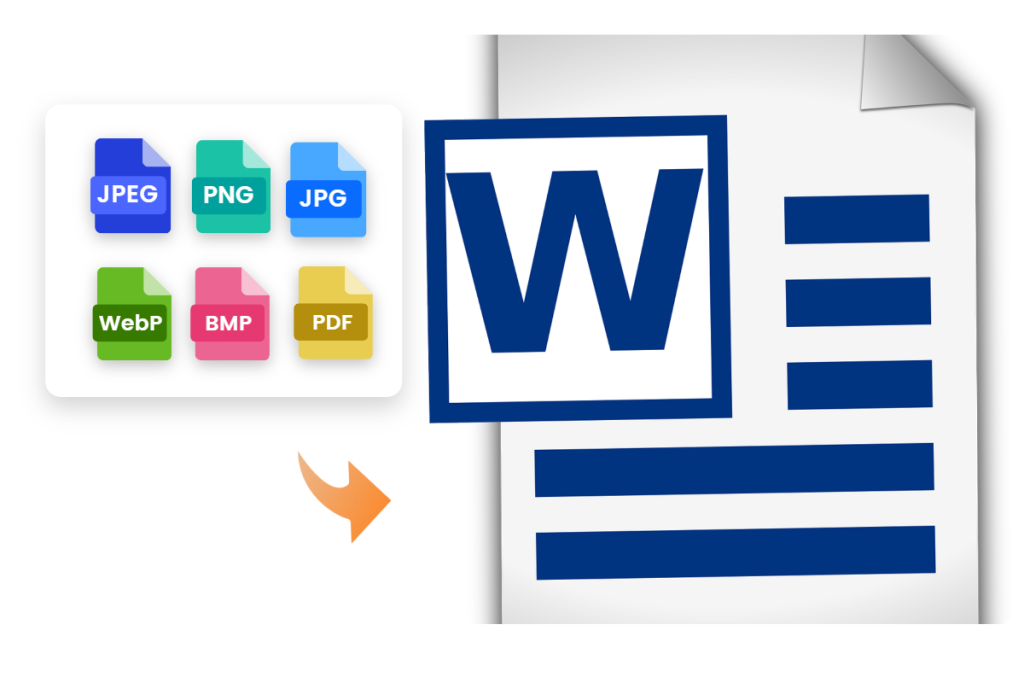 convert jpg png pdf and other images into editable word