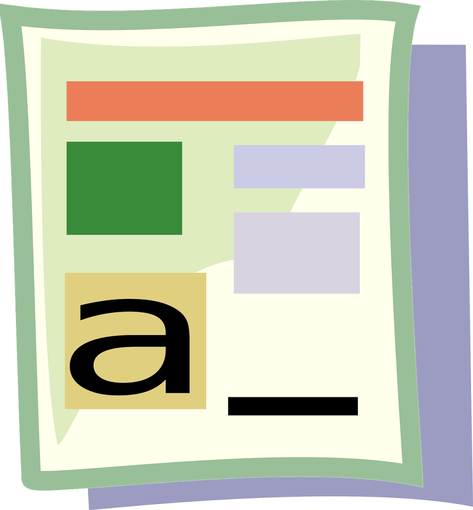 text display illustration